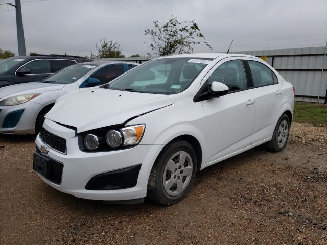 1G1JA5SH1D4111519 - 2013 CHEVROLET SONIC LS WHITE photo 2