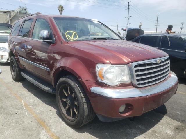 1A8HW582X7F545093 - 2007 CHRYSLER ASPEN LIMI MAROON photo 1