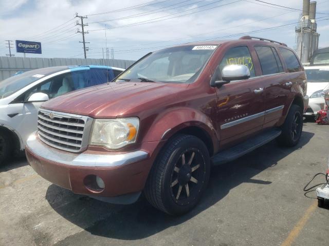 1A8HW582X7F545093 - 2007 CHRYSLER ASPEN LIMI MAROON photo 2