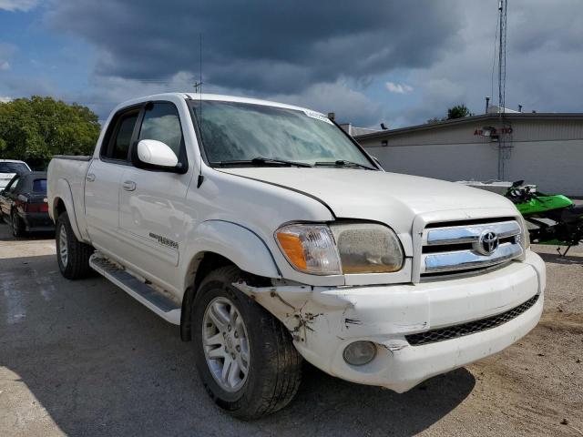 5TBDT48135S492825 - 2005 TOYOTA TUNDRA DOU WHITE photo 1