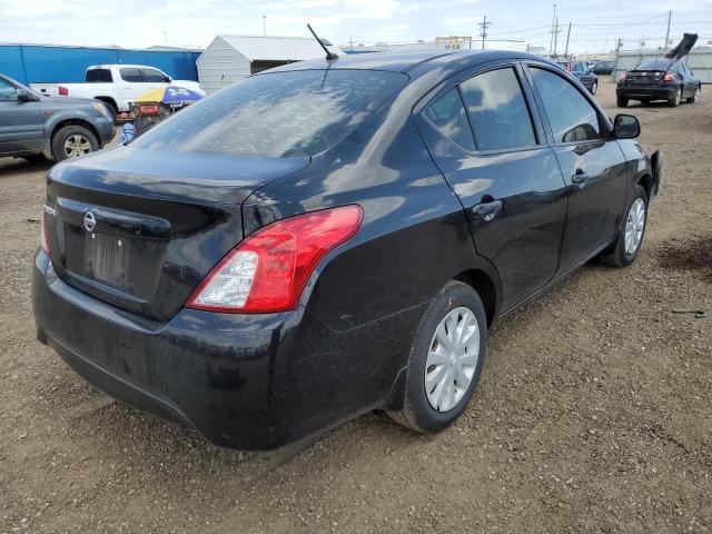 3N1CN7AP6FL954351 - 2015 NISSAN VERSA S BLACK photo 4