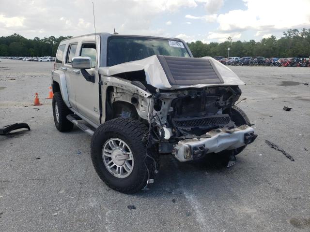 5GTEN13E888129596 - 2008 HUMMER H3 GRAY photo 1