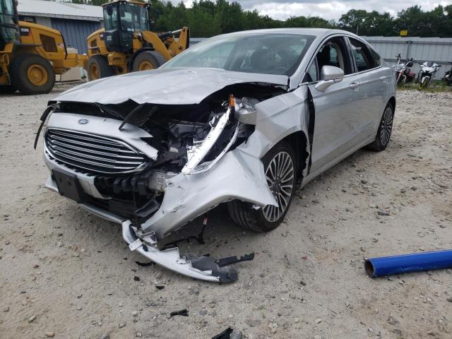 3FA6P0D98JR206950 - 2018 FORD FUSION TIT SILVER photo 2