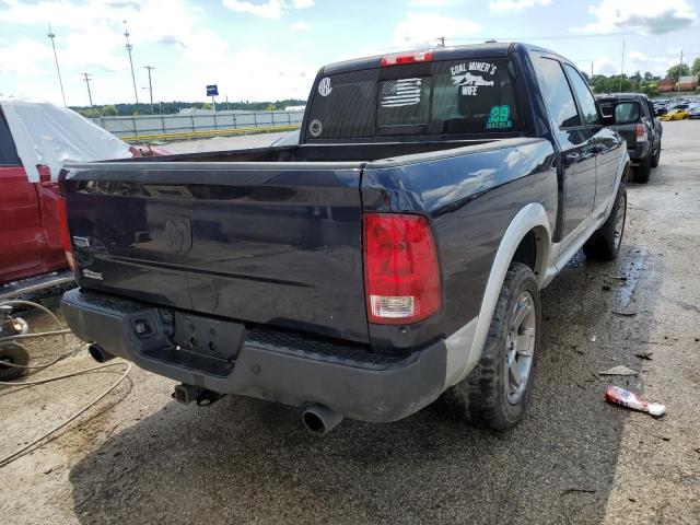 1C6RD7NT5CS266783 - 2012 DODGE RAM 1500 L BLUE photo 4