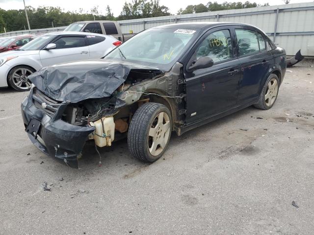 1G1AM55B267714608 - 2006 CHEVROLET COBALT SS BLACK photo 2