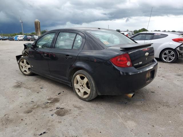 1G1AM55B267714608 - 2006 CHEVROLET COBALT SS BLACK photo 3