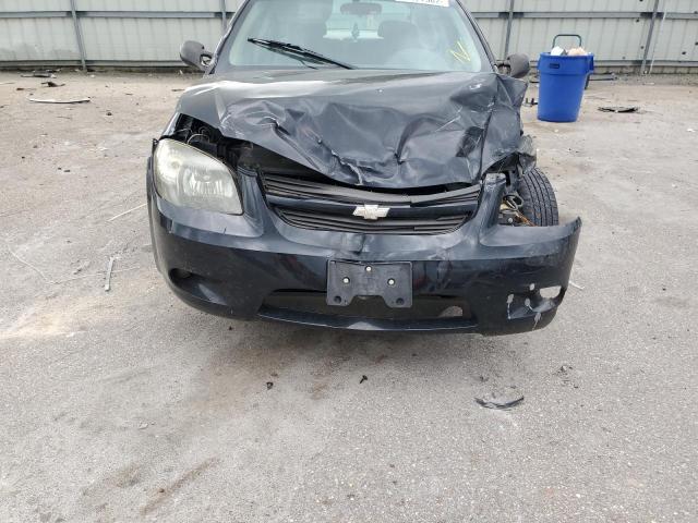 1G1AM55B267714608 - 2006 CHEVROLET COBALT SS BLACK photo 9