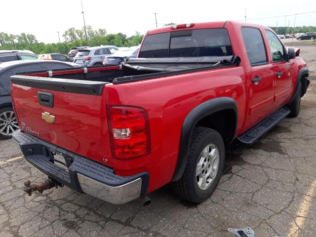 3GCEC13349G211798 - 2009 CHEVROLET silverado RED photo 4