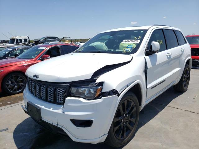 1C4RJEAG1KC615588 - 2019 JEEP GRAND CHER WHITE photo 2