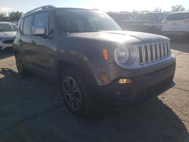 ZACCJADB0HPF73675 - 2017 JEEP RENEGADE L GRAY photo 1