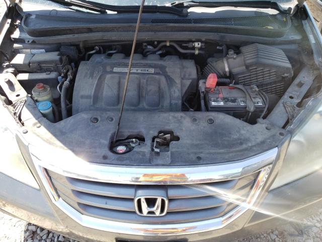 5FNRL3H47AB038822 - 2010 HONDA ODYSSEY GRAY photo 7