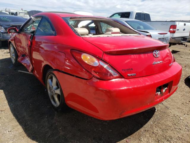 4T1CA30P95U043840 - 2005 TOYOTA CAMRY SOLARA SE  photo 3