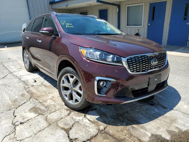 5XYPKDA53KG539140 - 2019 KIA SORENTO SX BURGUNDY photo 1