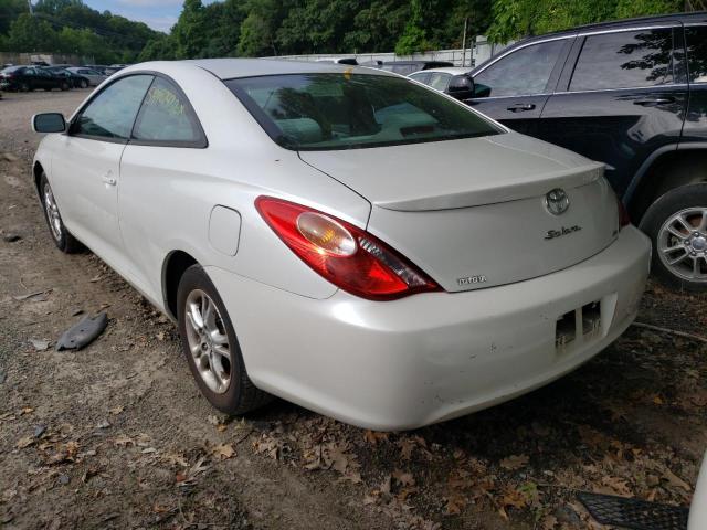 4T1CE38P46U609140 - 2006 TOYOTA CAMRY SOLA WHITE photo 3