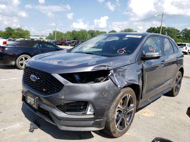 2FMPK4AP0MBA32846 - 2021 FORD EDGE ST GRAY photo 2