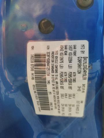 3C8FY68B44T251154 - 2004 CHRYSLER PT CRUISER BLUE photo 10