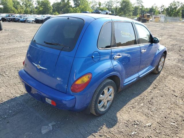 3C8FY68B44T251154 - 2004 CHRYSLER PT CRUISER BLUE photo 4