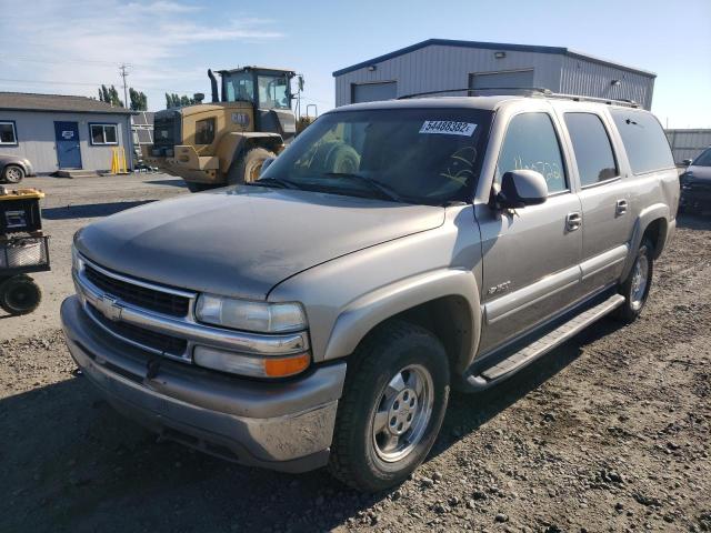 3GNFK16T7YG112983 - 2000 CHEVROLET SUBURBAN TAN photo 2