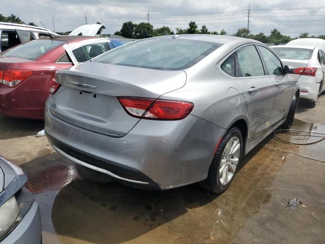 1C3CCCAB3FN631685 - 2015 CHRYSLER 200 LIMITE SILVER photo 4