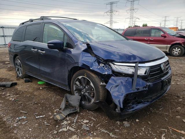 5FNRL6H9XNB007471 - 2022 HONDA ODYSSEY ELITE  photo 1