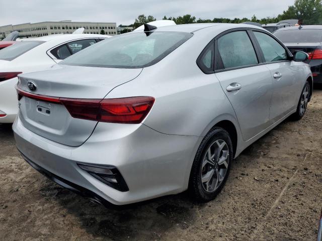 3KPF24AD0LE201387 - 2020 KIA FORTE FE SILVER photo 4