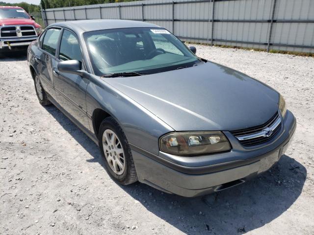 2G1WF52E649377628 - 2004 CHEVROLET IMPALA GRAY photo 1