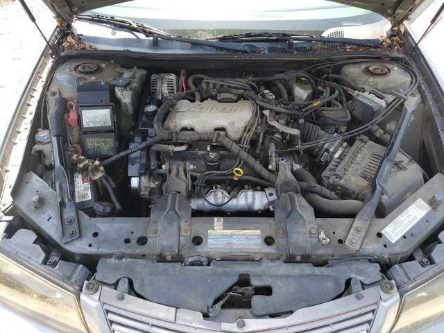 2G1WF52E649377628 - 2004 CHEVROLET IMPALA GRAY photo 7