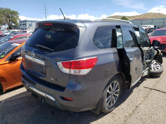 5N1AR2MN6DC650219 - 2013 NISSAN PATHFINDER GRAY photo 4