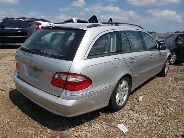 WDBUH65J44A413018 - 2004 MERCEDES-BENZ E-CLASS SILVER photo 4