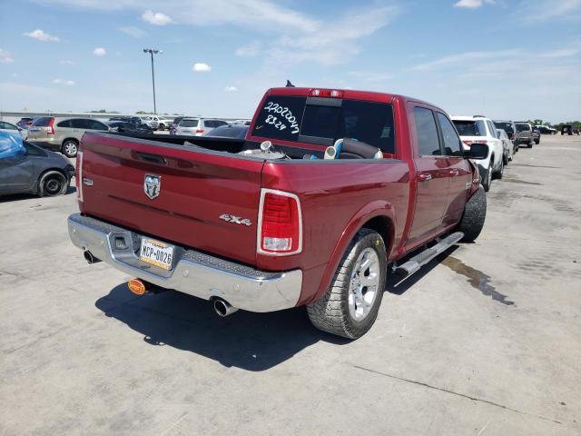 1C6RR7NT9FS544221 - 2015 RAM 1500 LARAM RED photo 4