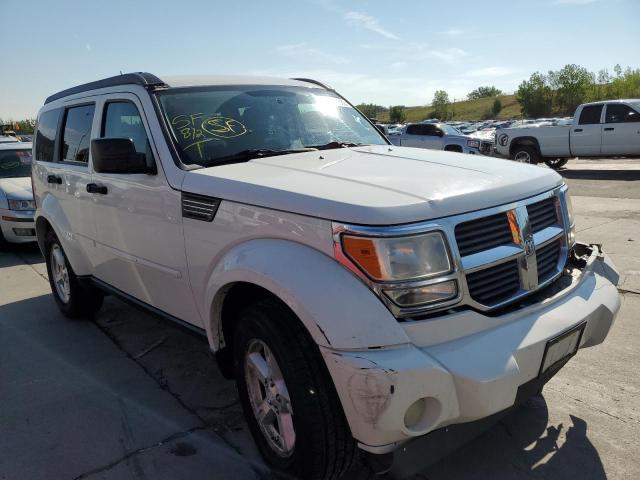 1D8GU58K47W613494 - 2007 DODGE NITRO SLT WHITE photo 1