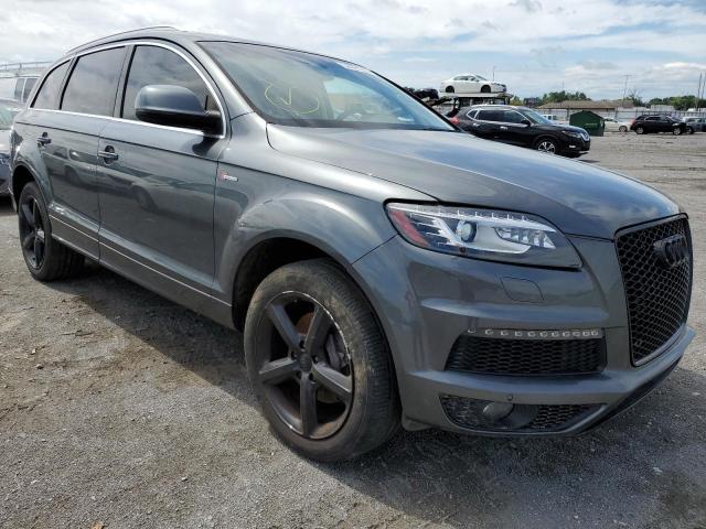 WA1DGAFE5ED013925 - 2014 AUDI Q7 PRESTIG GRAY photo 1