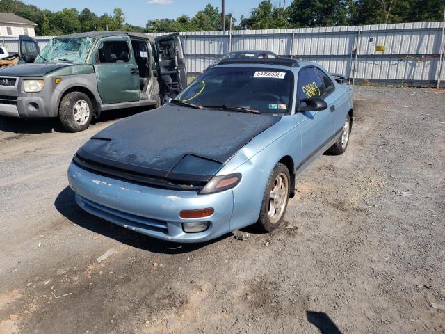 JT2AT86F5N0079820 - 1992 TOYOTA CELICA ST BLUE photo 2