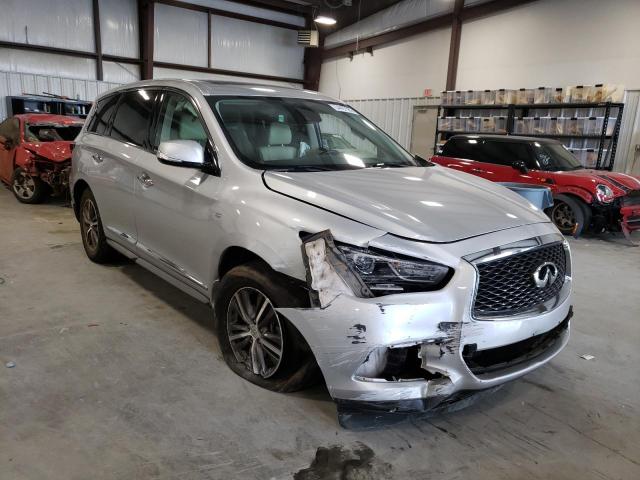 5N1DL0MM8KC527447 - 2019 INFINITI QX60 LUXE SILVER photo 1