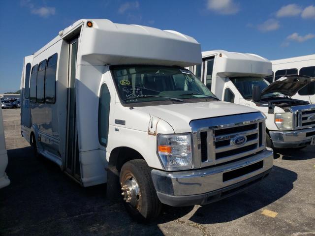 1FDEE4FL9EDA74707 - 2014 FORD E450 BUS WHITE photo 1