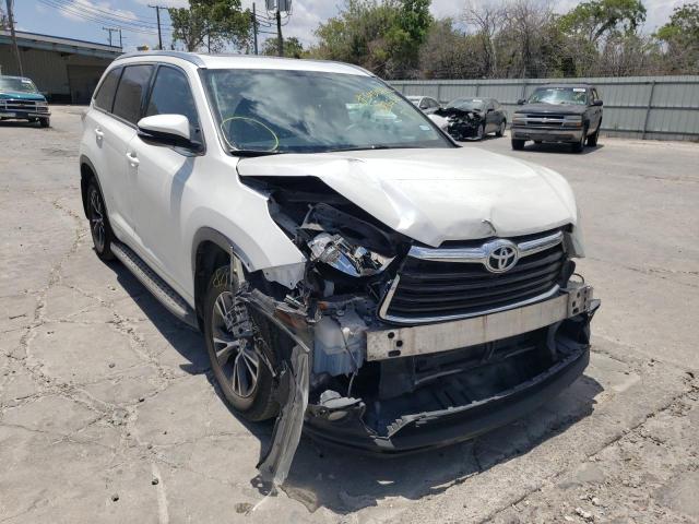 5TDKKRFH3GS183552 - 2016 TOYOTA HIGHLANDER XLE  ფოტო 1