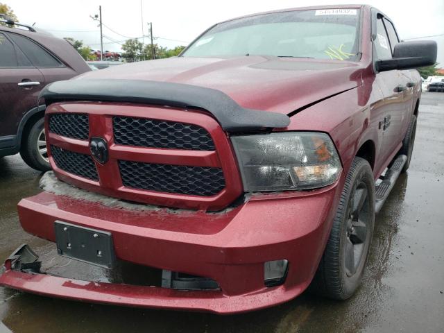 1C6RR7FT6KS567934 - 2019 RAM 1500 CLASS RED photo 2