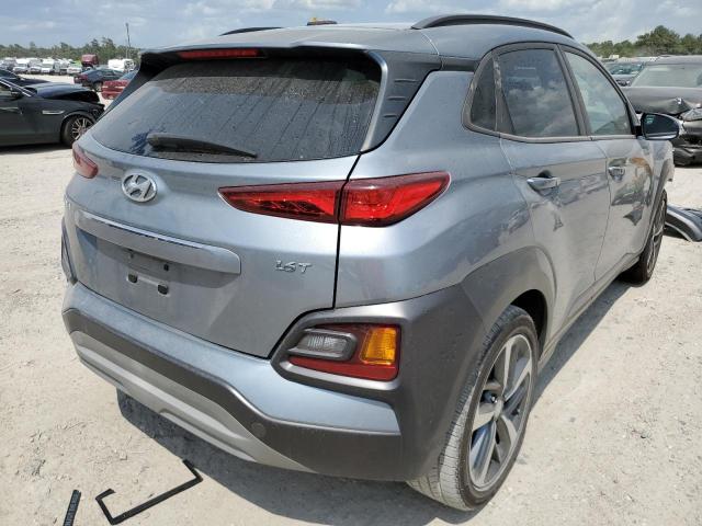 KM8K33A58JU080097 - 2018 HYUNDAI KONA LIMIT GRAY photo 4