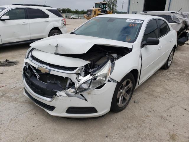 1G11B5SL6FF206036 - 2015 CHEVROLET MALIBU LS WHITE photo 2