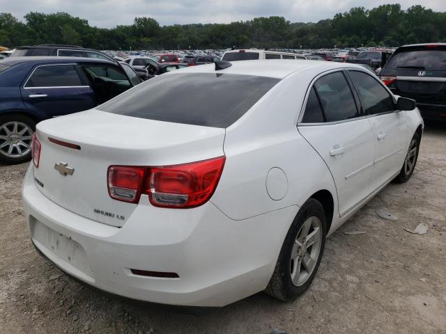 1G11B5SL6FF206036 - 2015 CHEVROLET MALIBU LS WHITE photo 4