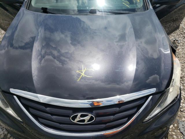 5NPEB4ACXDH792358 - 2013 HYUNDAI SONATA GLS BLUE photo 7