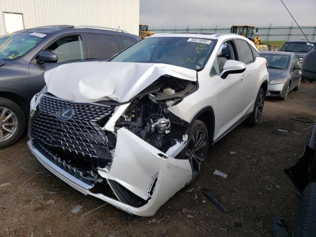 2T2HZMDA0LC215161 - 2020 LEXUS RX350 WHITE photo 2