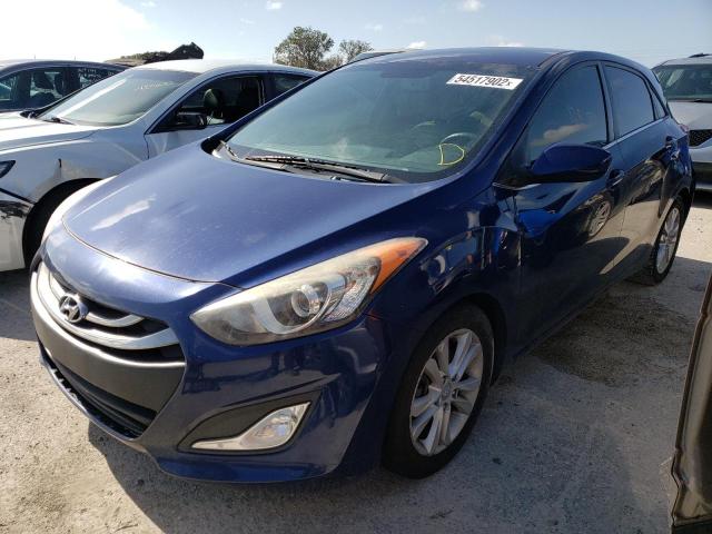 KMHD35LE5DU030618 - 2013 HYUNDAI ELANTRA GT BLUE photo 2