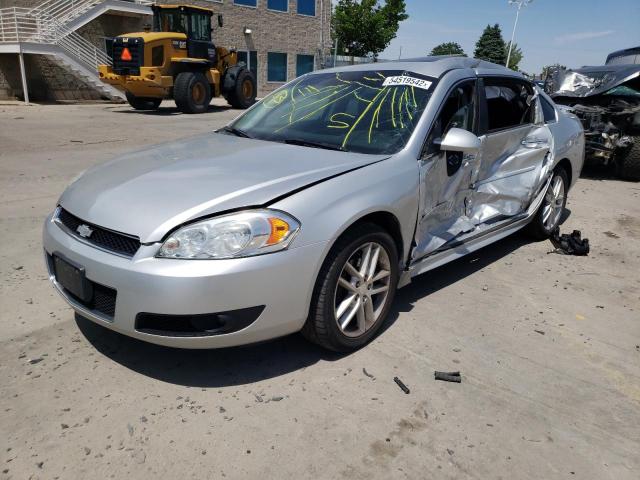 2G1WC5E30E1167786 - 2014 CHEVROLET IMPALA LIM SILVER photo 2