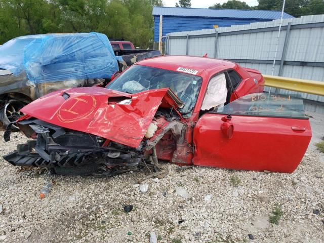 2C3CDZBG7FH823713 - 2015 DODGE CHALLENGER RED photo 2