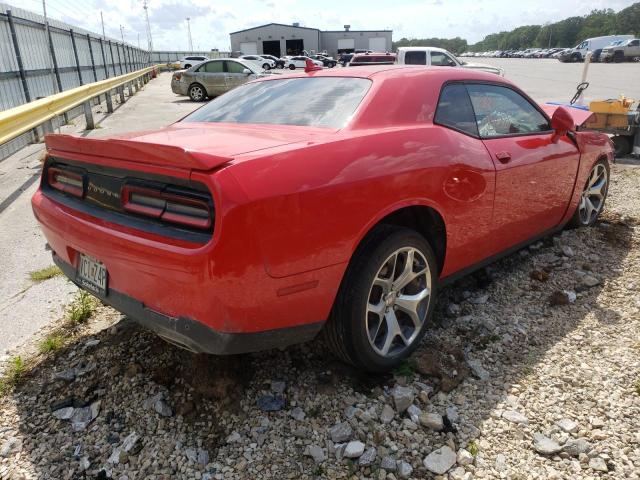 2C3CDZBG7FH823713 - 2015 DODGE CHALLENGER RED photo 4