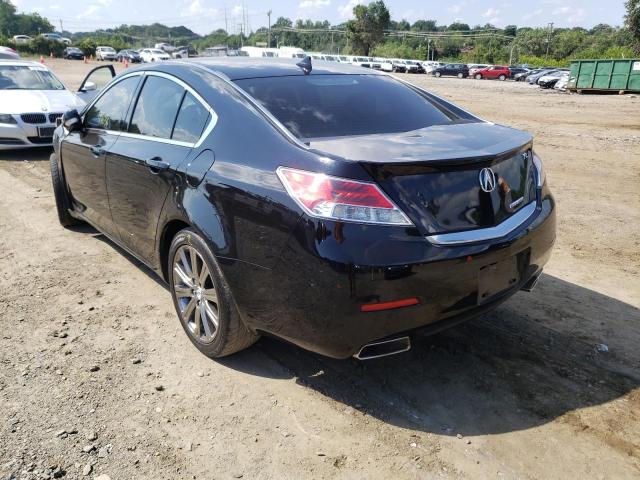 19UUA8F31DA018491 - 2013 ACURA TL SE BLACK photo 3