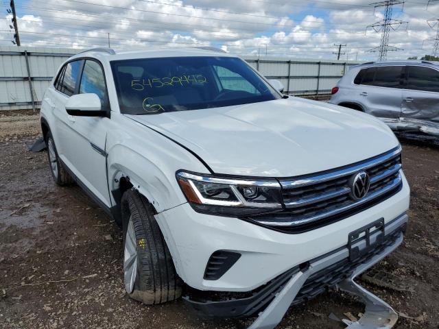 1V2HE2CA8NC212623 - 2022 VOLKSWAGEN ATLAS CROS Белый фото 1