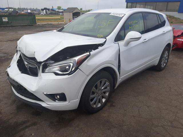 LRBFX2SA3LD083023 - 2020 BUICK ENVISION E WHITE photo 2