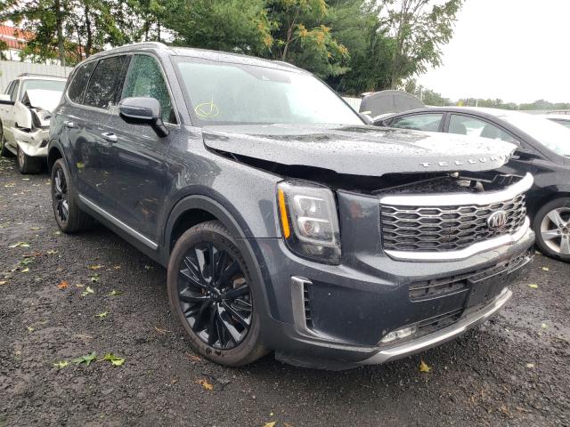 5XYP5DHCXLG050862 - 2020 KIA TELLURIDE GRAY photo 1